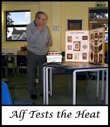 Alf tests the heat